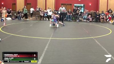 70 lbs Round 2 (4 Team) - Marshall Guy, Untouchables Black vs Finn Cliff, Belding