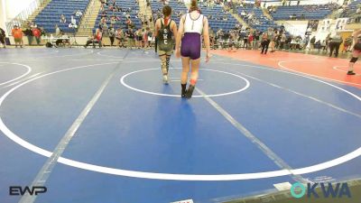 135 lbs Rr Rnd 5 - Brylann Griffin, Bristow Elementary Wrestling Club vs Ashland Hawk, Salina Wrestling Club