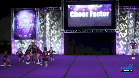 Cheer Factor - Illusion [2022 L1 Youth - Small Day 1] 2022 Spirit Unlimited: Battle at the Boardwalk Atlantic City Grand Ntls