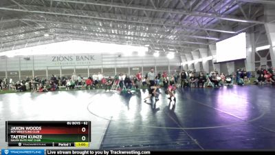 62 lbs Quarterfinal - Taetem Kunze, Salem Elite Mat Club vs Jaxon Woods, Roy Wrestling Club