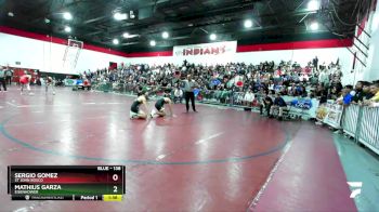 138 lbs Semifinal - Sergio Gomez, St John Bosco vs Mathius Garza, Eisenhower