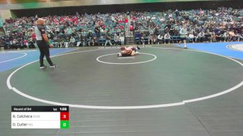 144 lbs Round Of 64 - Benjamin Calchera, Grantsville vs Owen Cutler, Eagle