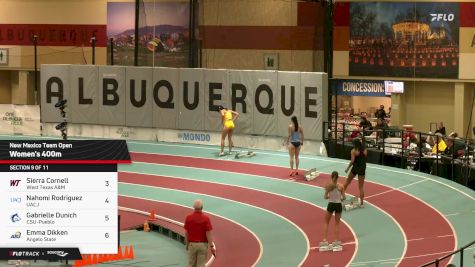 Women's 400m, Prelims 9