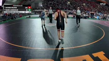3A 106 lbs Cons. Round 1 - Mark Lundholm, West Jefferson vs Jayden Wilson, Lakeside