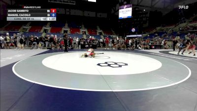 94 lbs Cons. Rd Of 16 - Jacob Gambito, WA vs Manuel Cacoilo, CA