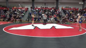 120 lbs Quarterfinal - Clara Ball, Wapello vs Quintrie Lee, Mount Pleasant