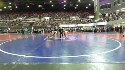 82 lbs Cons. Round 2 - Stetzen Peebles, Cougar Wrestling Club vs Maddox Balderas, Ronan Wrestling Club