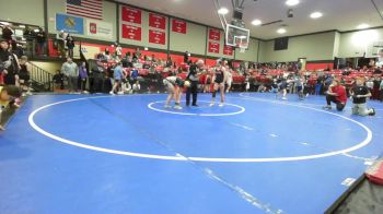 138 lbs Semifinal - Payton Snyder, Prague vs Hailey Rhode, Hulbert High School