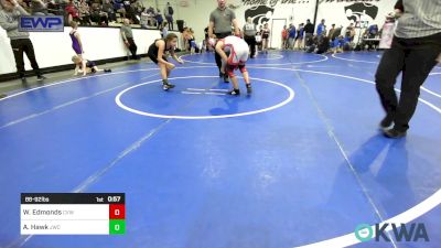 76 lbs Semifinal - Sean Barton, Warrior Wrestling Club vs Noah Zumwalt, Grove Takedown Club