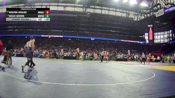 D3-150 lbs Champ. Round 1 - Noah Szwed, Montrose vs Kolten Weiler, Whitehall