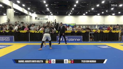 Tyler Don Murrah vs Gabriel Augusto Brito Boletta 2025 World IBJJF Jiu-Jitsu No-Gi Championship