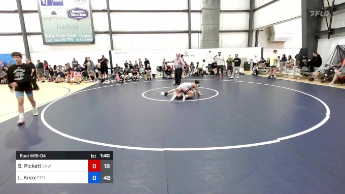 135 lbs Rr Rnd 4 - Brooklyn Pickett, Vougar's Honors Wrestling vs Luke ...