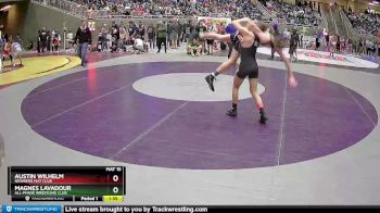 132 lbs Champ. Round 1 - Austin Wilhelm, Newberg Mat Club vs Magnes Lavadour, All-Phase Wrestling Club