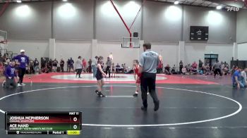 90 lbs Quarterfinal - Ace Hand, Lionheart Youth Wrestling Club vs Joshua McPherson, Coaling Grapplers