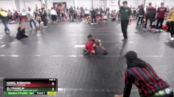 45 lbs Round 1 - Adriel Robinson, Suplex City Raptors vs Eli Franklin, Mighty Warriors Wrestling Acad