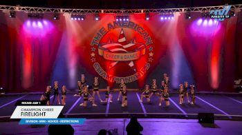 Champion Cheer - Firelight [2025 L1 Mini - Novice - Restrictions Day 1] 2025 The American Legacy Fort Worth Nationals