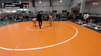 135+ Round 1 - Kyle Saucedo, Wesley Club Wrestling vs Katherine Lupardus, All American Wrestling Club