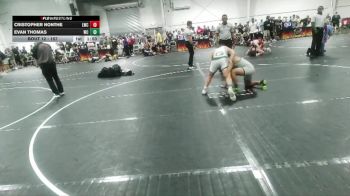 157 lbs Quarterfinal - Evan Thomas, Ware County vs Cristopher Nonthe, Longwood Wrestling Club