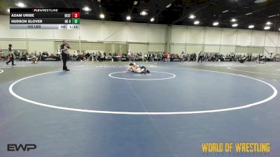 105 lbs Consi Of 4 - Adam Uribe, Best Trained 14U 1 vs Hudson Glover, OK Outlaws 14U