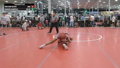 115 lbs Rr Rnd 1 - William Glatz, Sly Fox Orange - HSC vs Mason Sampilo, GPS Red - HSC