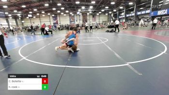 126 lbs Consi Of 64 #2 - Christian Bollette, NJ vs Hayden Cook, AL