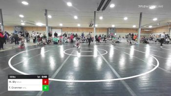 60 lbs Semifinal - Matthew Bly, Wilkes Barre vs Tucker Cranmer, Stillwater