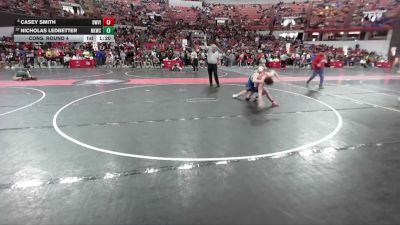 135 lbs Cons. Round 4 - Casey Smith, Askren Wrestling Academy vs Nicholas Ledbetter, Nicolet Knights Wrestling Club