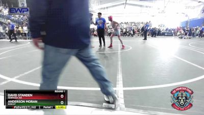 140 lbs Round 1 - David Standen, Nebraska WA vs Anderson Moran, Bobcat