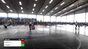 95 lbs Rr Rnd 3 - Gabriel Serros, NM Bad Boyz vs Zack Valdez, NM Bad Boyz