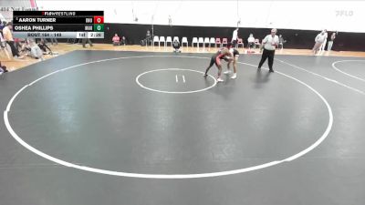 149 lbs Champ. Round 2 - Aaron Turner, Ohio Northern vs Oshea Phillips, Manchester