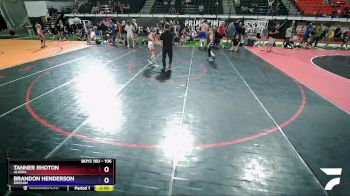 106 lbs Quarterfinal - Tanner Rhoton, Alaska vs Brandon Henderson, Oregon