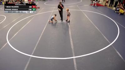 8U - H Champ. Round 1 - Eli Hovden, Farmington Wrestling Club vs Eli Aldridge, Blaine Wrestling Association