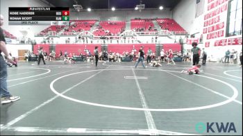 37-40 lbs 3rd Place - Kobe Haderer, Redskins Wrestling Club vs Ronan Scott, Blanchard Wrestling Club