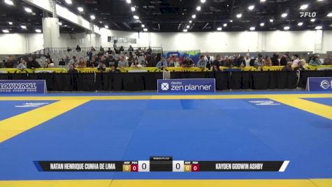 Kayden Godwin Ashby vs Natan Henrique Cunha De Lima 2025 World IBJJF Jiu-Jitsu No-Gi Championship