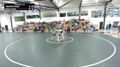 160 lbs Round 3 - Brooklyn Sage, Albion vs Cailyn Casto, Point Park