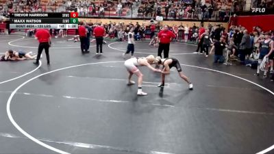 120 lbs Semis - Maxx Watson, Sandpoint Legacy Wrestling Club vs Trevor Harrison, Snake River Wrestling Club