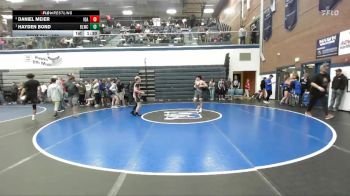 132 lbs Round 2 - Hayden Bond, Bear Lake Wrestling Club vs Daniel Meier, Idaho