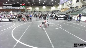 72 lbs Final - Harley Orians, Gold Rush Wrestling vs Kaitlyn Crow, Core Wrestling