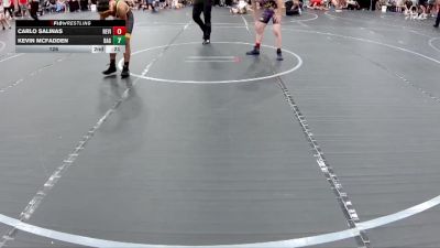 100 lbs Round 1 (4 Team) - Xavier Lewis, Wrecking Crew vs Sam Moon, OMP