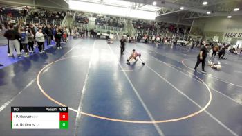 140 lbs 5th Place Match - Porter Hoover, Evanston Elite Wrestling vs Alex Gutierrez, Team Sublime
