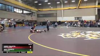 197 lbs Semifinal - Jimmy Paletta, Ohio Northern vs Nick Franco, Brockport