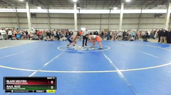 220 lbs Champ. Round 1 - Raul Ruiz, South Middle School vs Blake Nguyen, Meridian Middle School