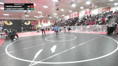 130 lbs Cons. Round 2 - Amber Zapot Barnett, Chaparral vs Georgia Amarante, Norco