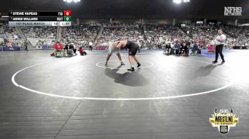 B4A-285 lbs 1st Place Match - Aiden Willard, Weatherford vs Stevie Vafeas, Ft. Gibson