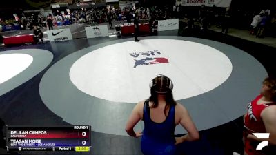 235 lbs Round 1 - Delilah Campos, California vs Teagan Moise, Beat The Streets - Los Angeles