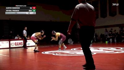 165 lbs Finals (2 Team) - Veysel Pekince, Mt San Antonio College vs Austin Simmons, Fresno City College