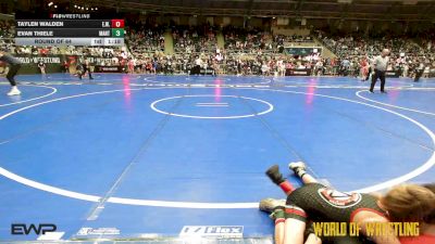 73 lbs Round Of 64 - Taylen Walden, Elgin Wrestling vs Evan Thiele, MANTANONA-TC