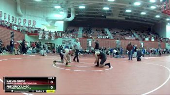 190 lbs Champ. Round 1 - Frederick Lingo, Jay County Wrestling Club vs Kalvin Grose, Maurer Coughlin Wrestling Club