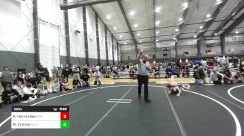 69 lbs 3rd Place - Angel Hernandez, Independent vs Mason Crouter, Outlaw WC