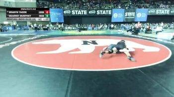 Boys 1B/2B 126 Champ. Round 2 - Bearret Murphey, Freeman vs Bradyn Yazzie, Lake Roosevelt